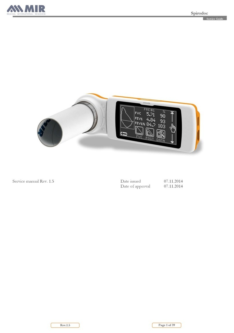 MIR Spirodoc User manual