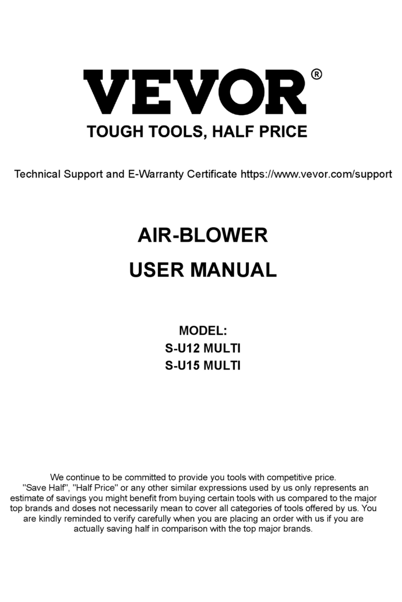 VEVOR S-U12 MULTI User manual