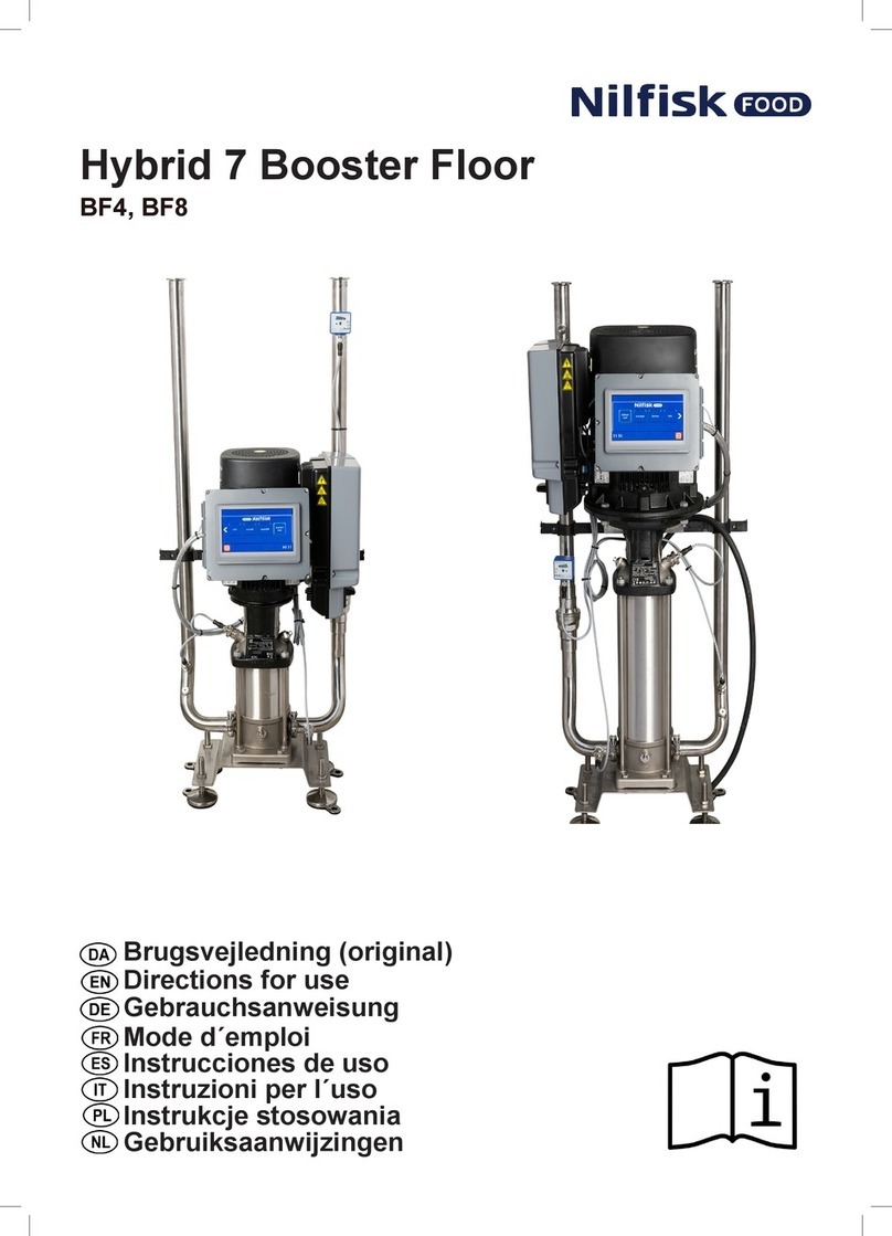 Nilfisk-Advance Hybrid 7 BF4 Directions for use