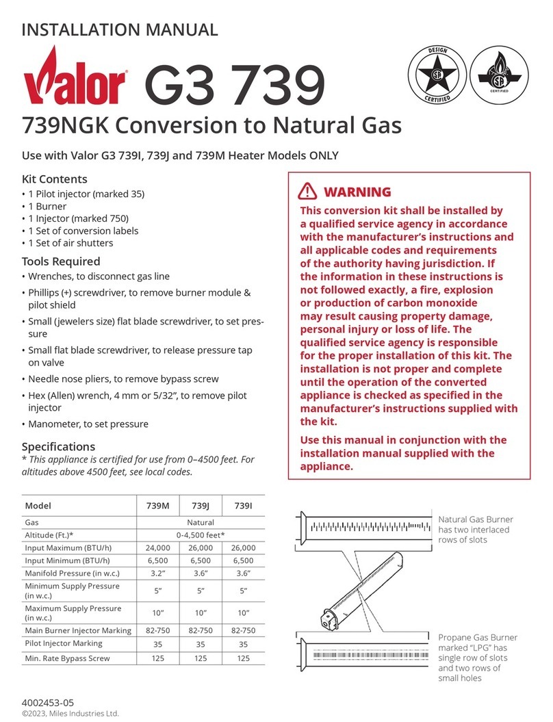 Valor G3 739I User manual Valor G3 739I User manual