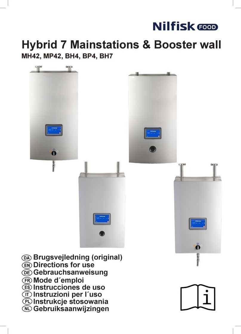 Nilfisk-Advance Hybrid 7 MH42 Directions for use