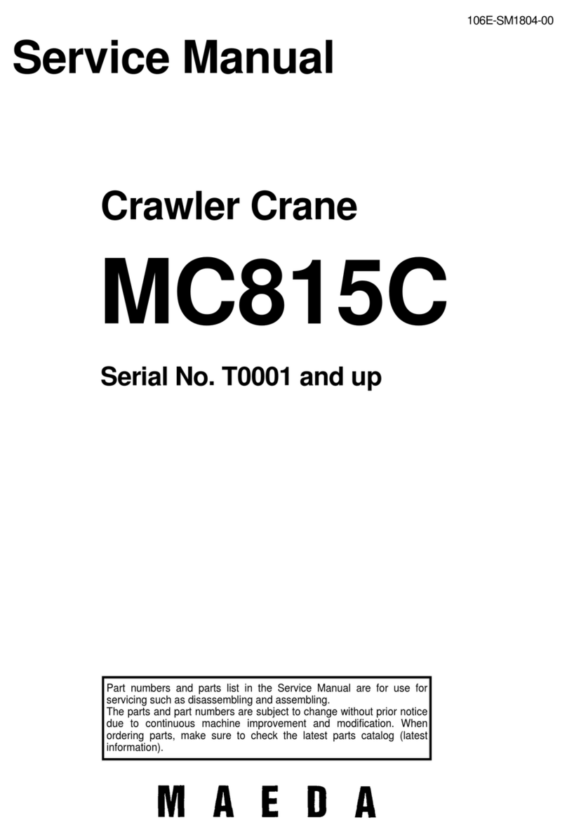 Maeda MC815C User manual