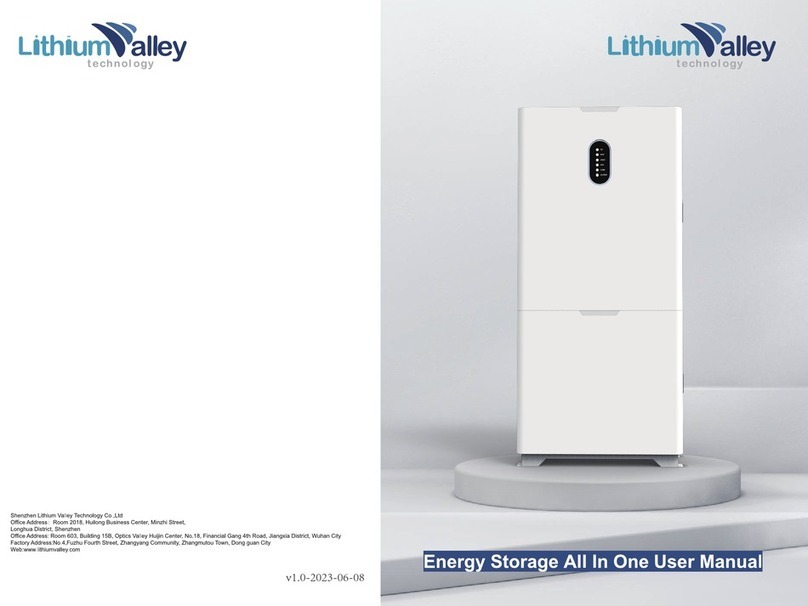 Lithium Valley LV-AST-1L6K5.12Aa Series User manual