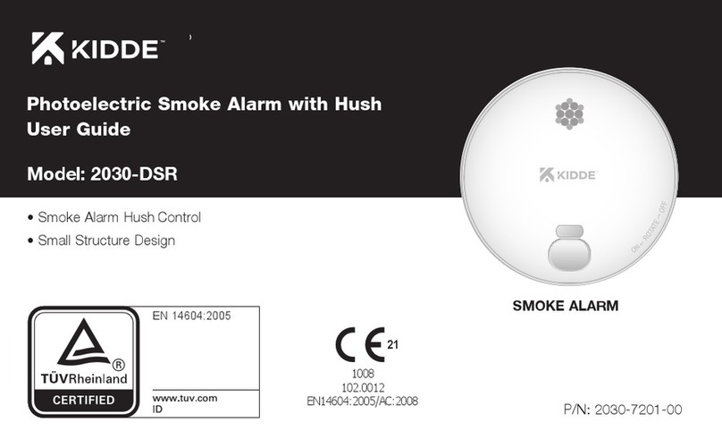 Kidde 2030-DSR user guide