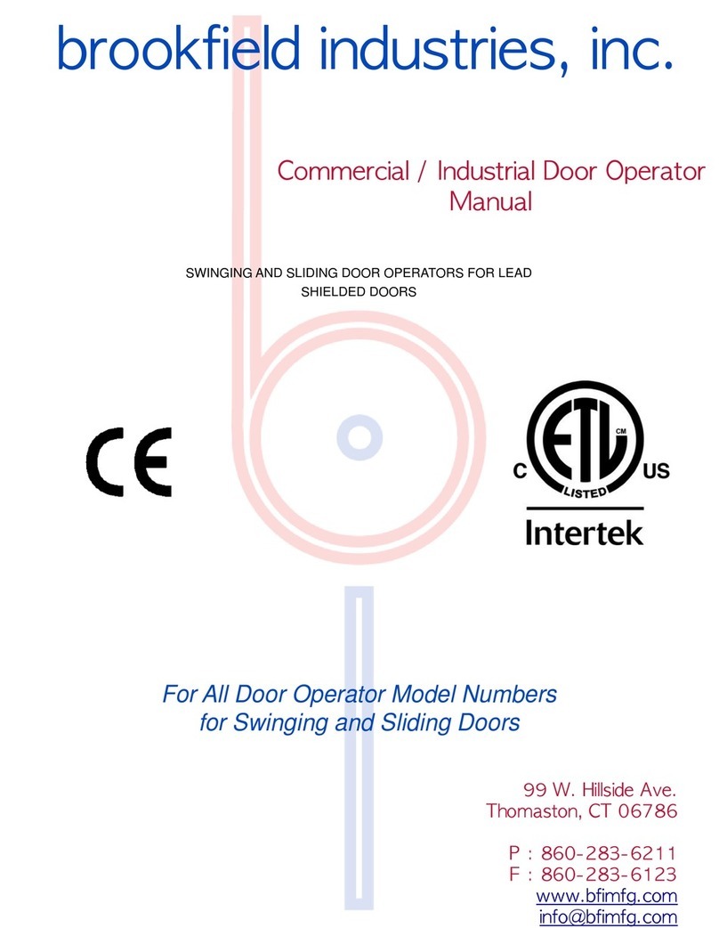 Brookfield Industries NB-4150 manual