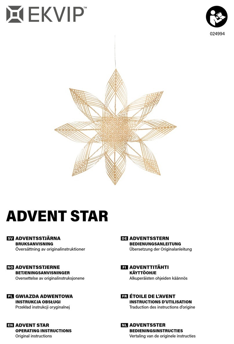 EKVIP ADVENT STAR User manual