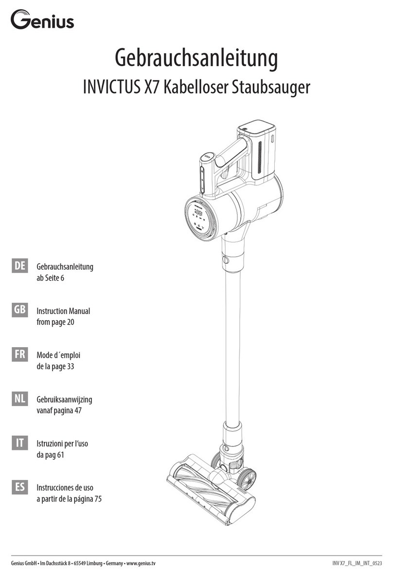 Genius INVICTUS X7 instruction manual