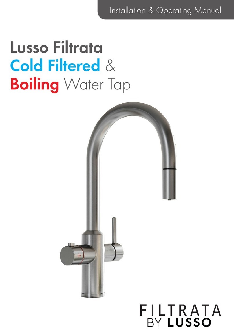 Lusso Filtrata Filtro Series Installation & operating manual Lusso Filtrata Filtro Series Installation & operating manual