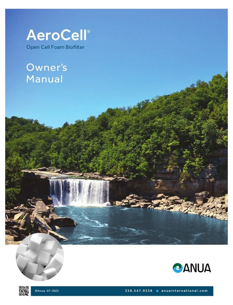 Anua Aerocell A Series owner's manual