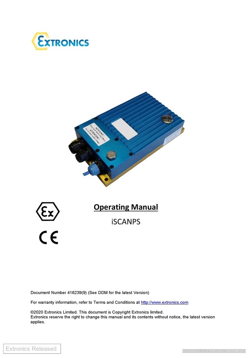 extronics iSCANPS operating manual