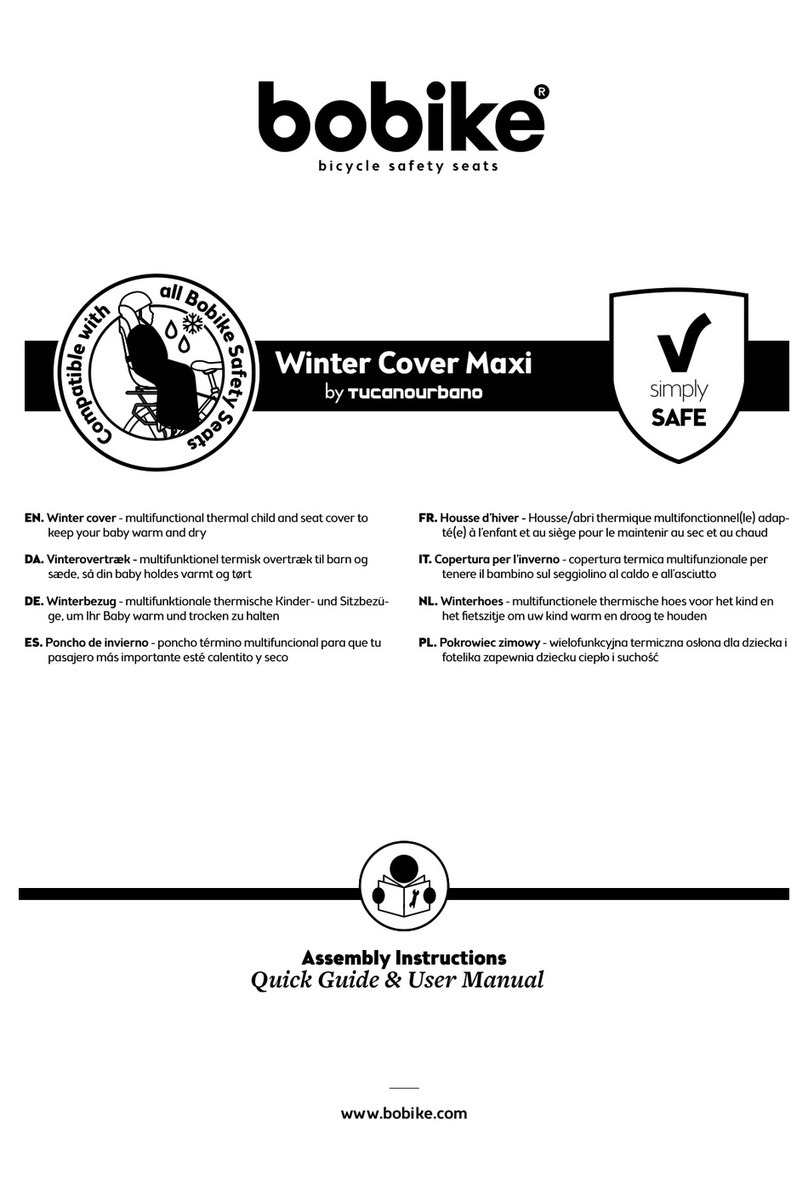 Bobike tucanourbano Winter Cover Maxi Assembly instructions
