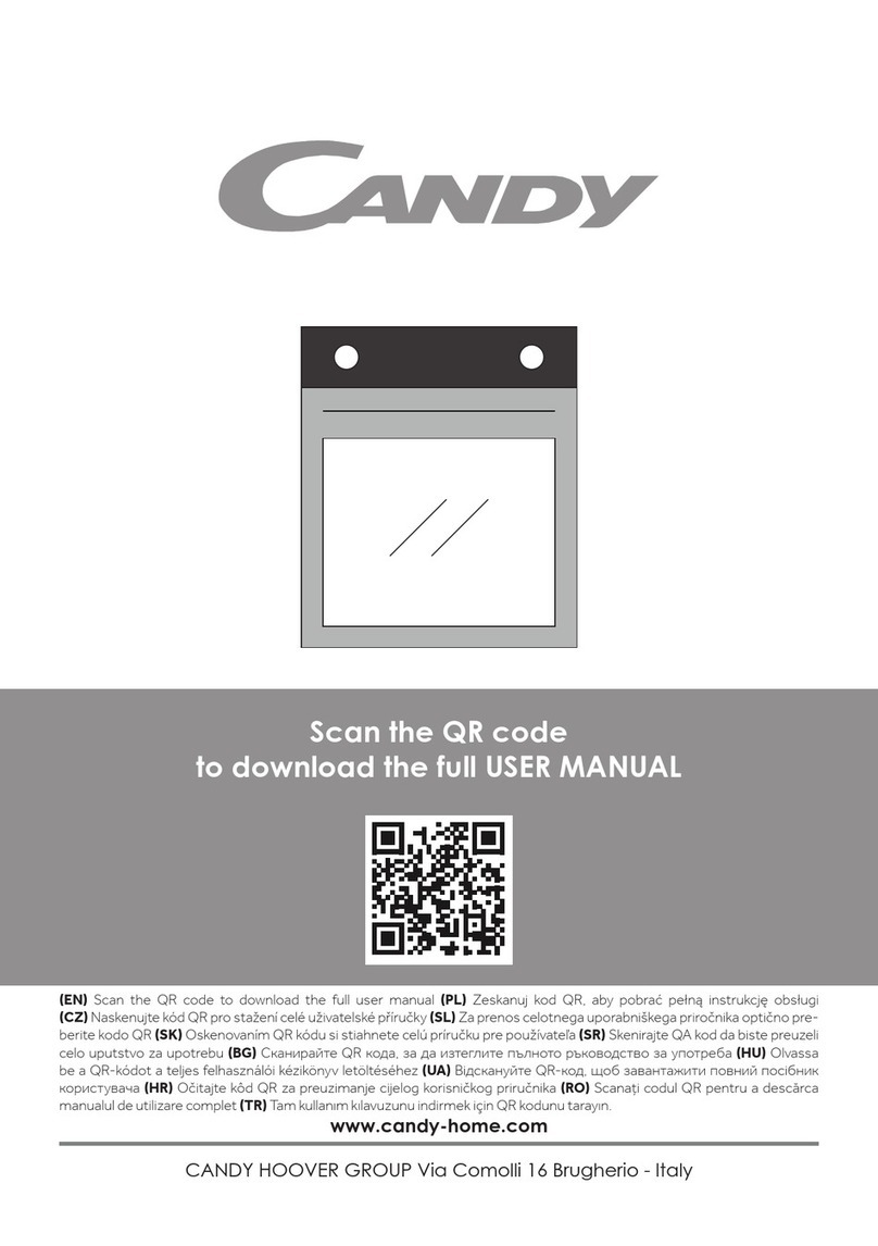 Candy Hornos Moderna Black FMBC A825S E0 user manual