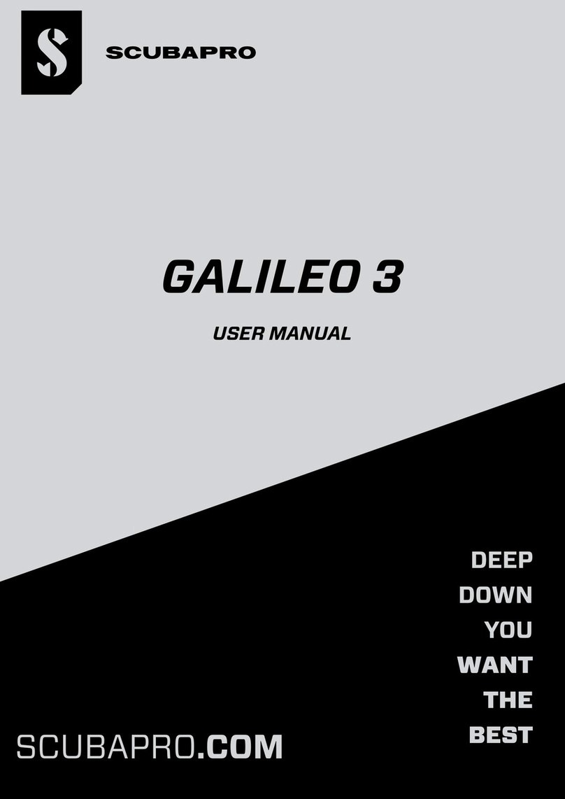 Uwatec GALILEO 3 user manual