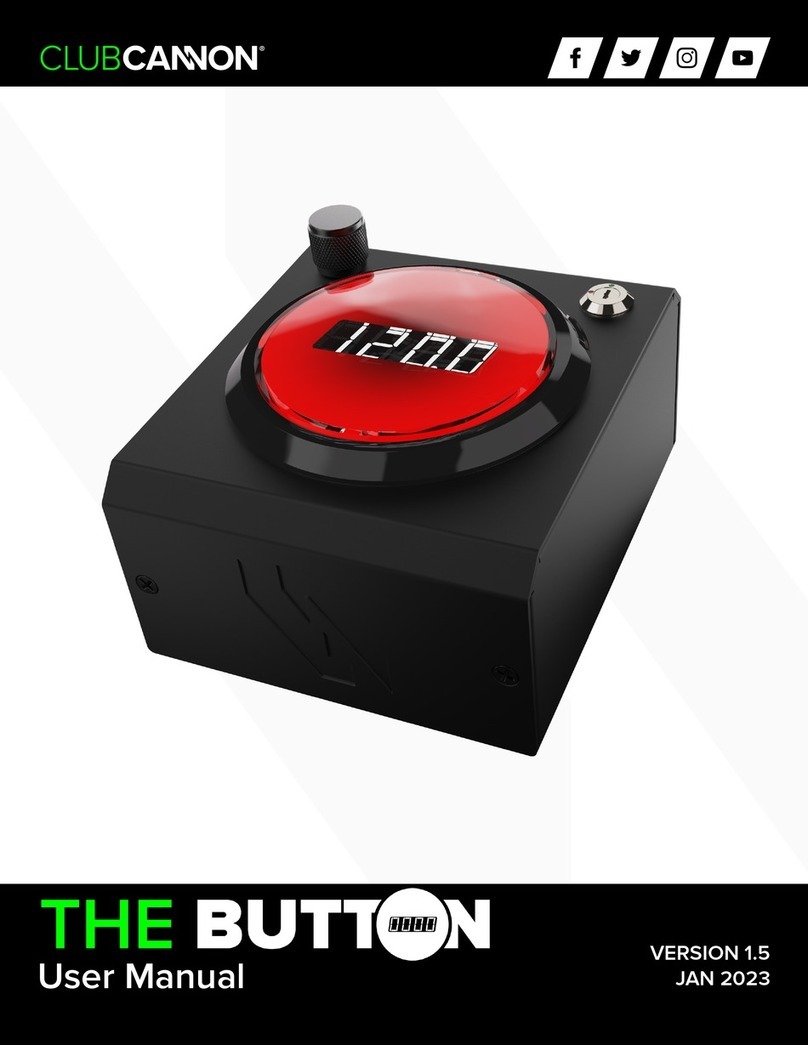 Club Cannon THE BUTTON user manual
