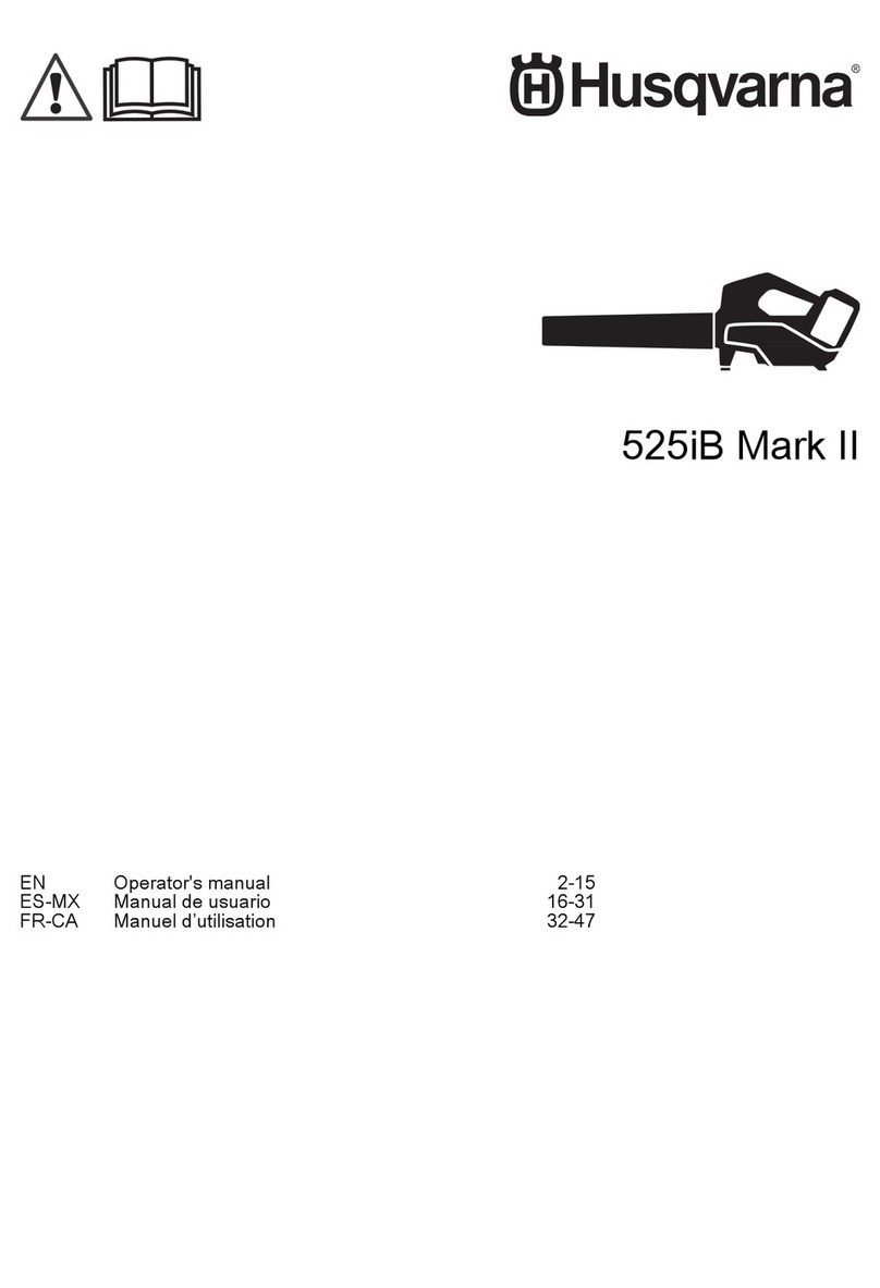 Husqvarna 525iB Mark II Operator's manual
