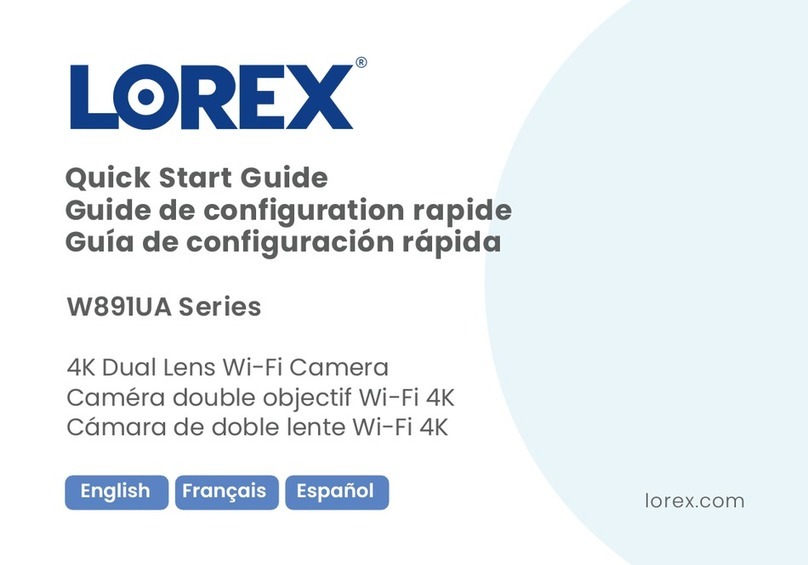 Lorex W891UA Series quick start guide