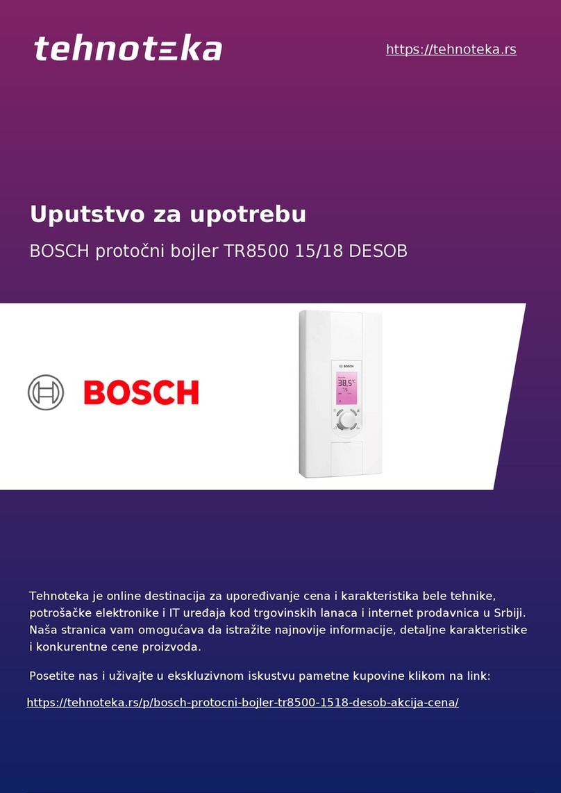 Bosch TR8500 15/18 DESOB operating instructions
