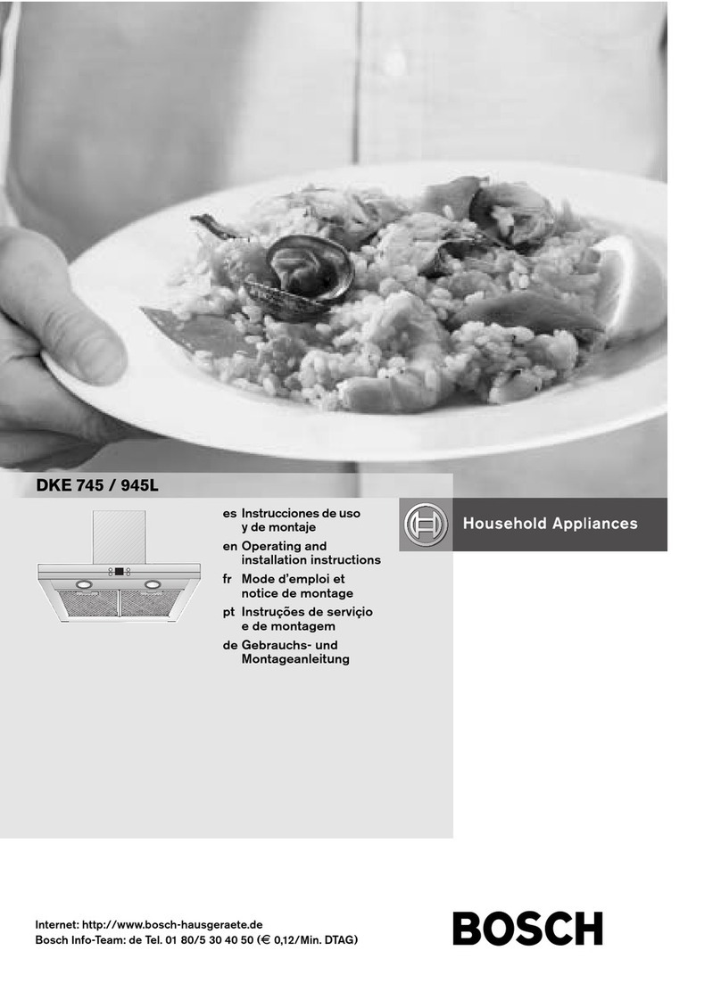Bosch DKE 745L User manual