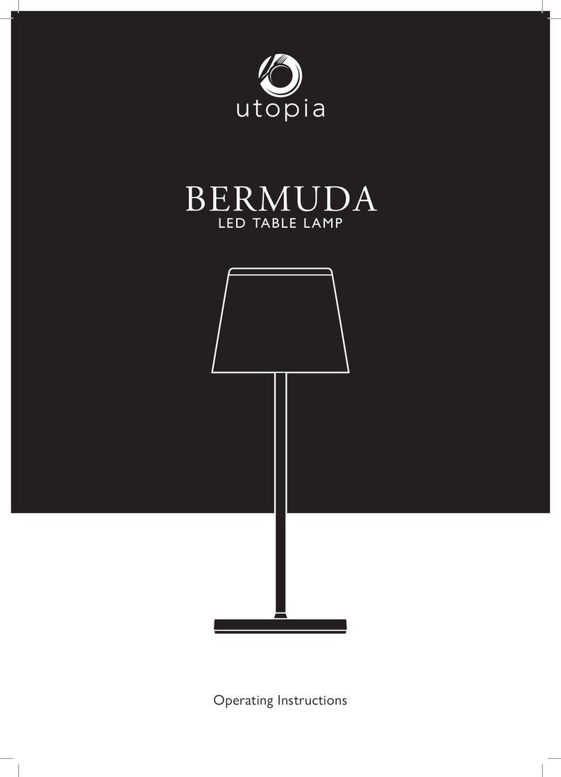 Utopia BERMUDA operating instructions
