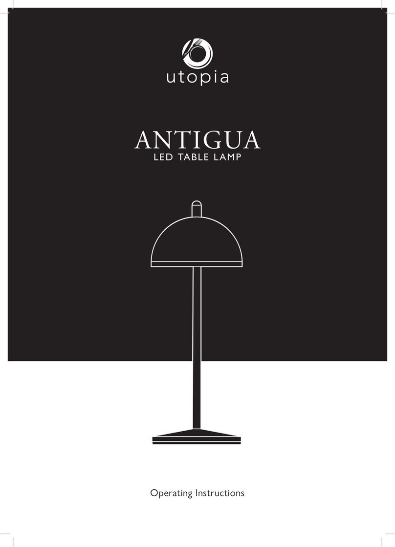 Utopia ANTIGUA operating instructions