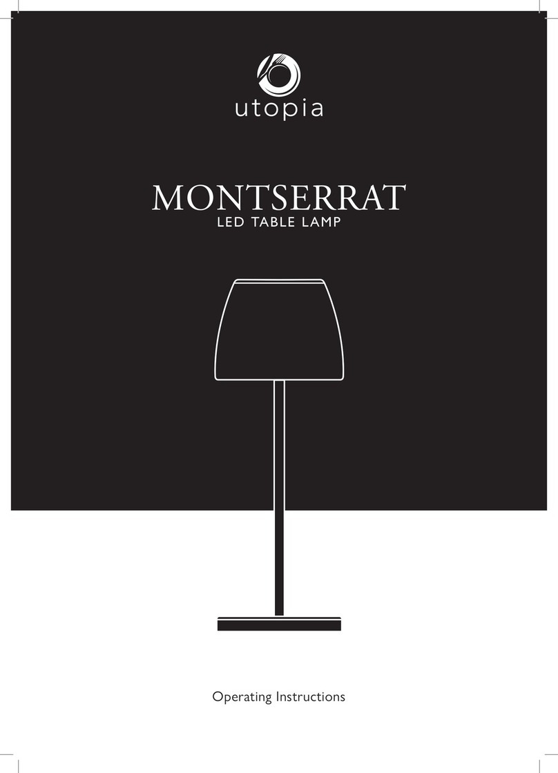 Utopia MONTSERRAT operating instructions