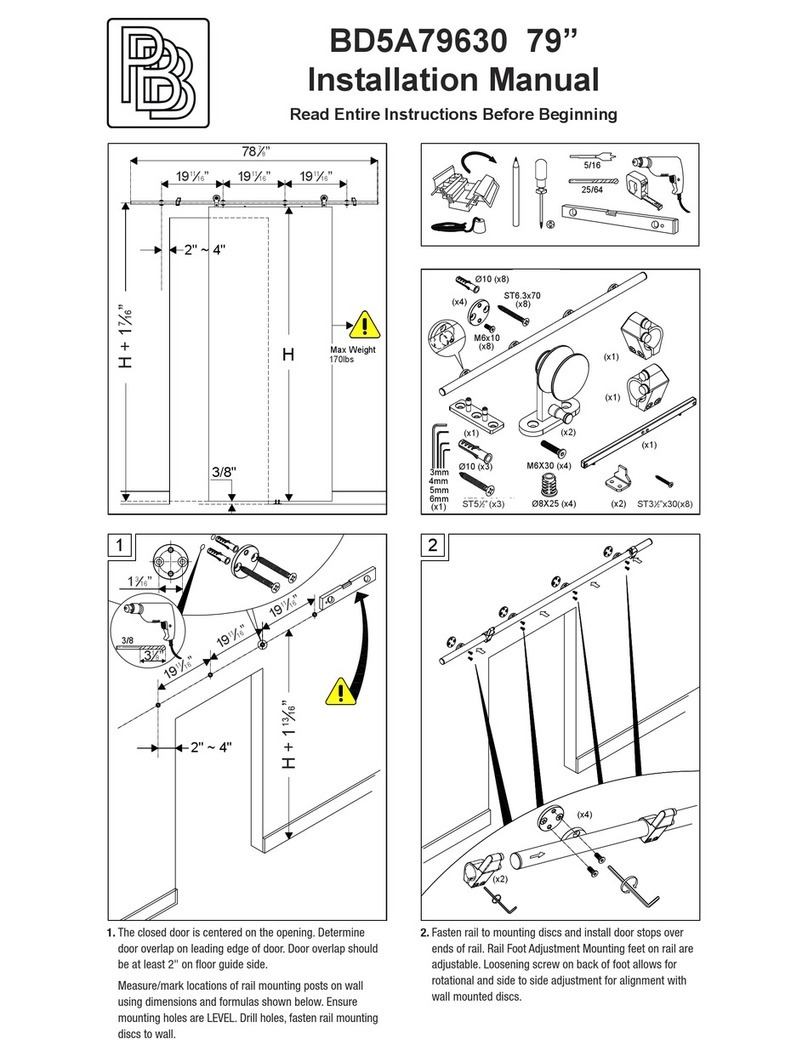 PBB BD5A installation manual