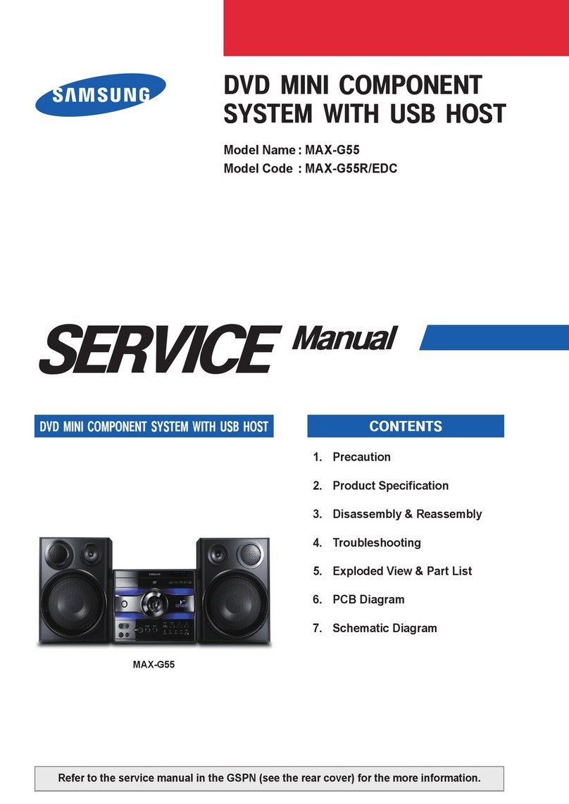 Samsung MAX-G55 User manual