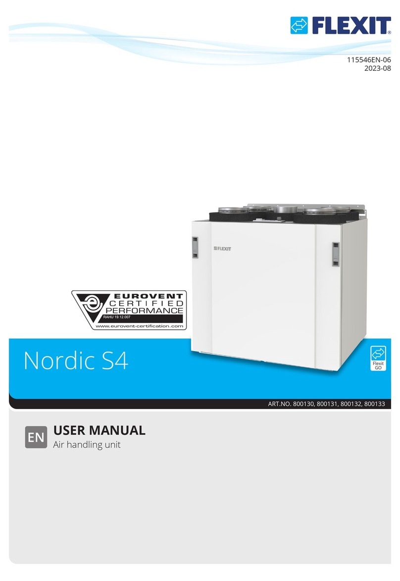 Flexit Nordic S4 User manual