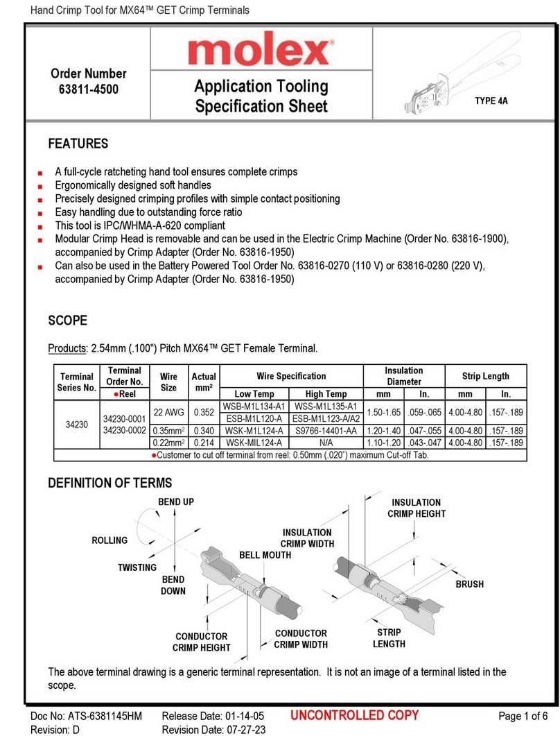 molex 207129 Series User manual