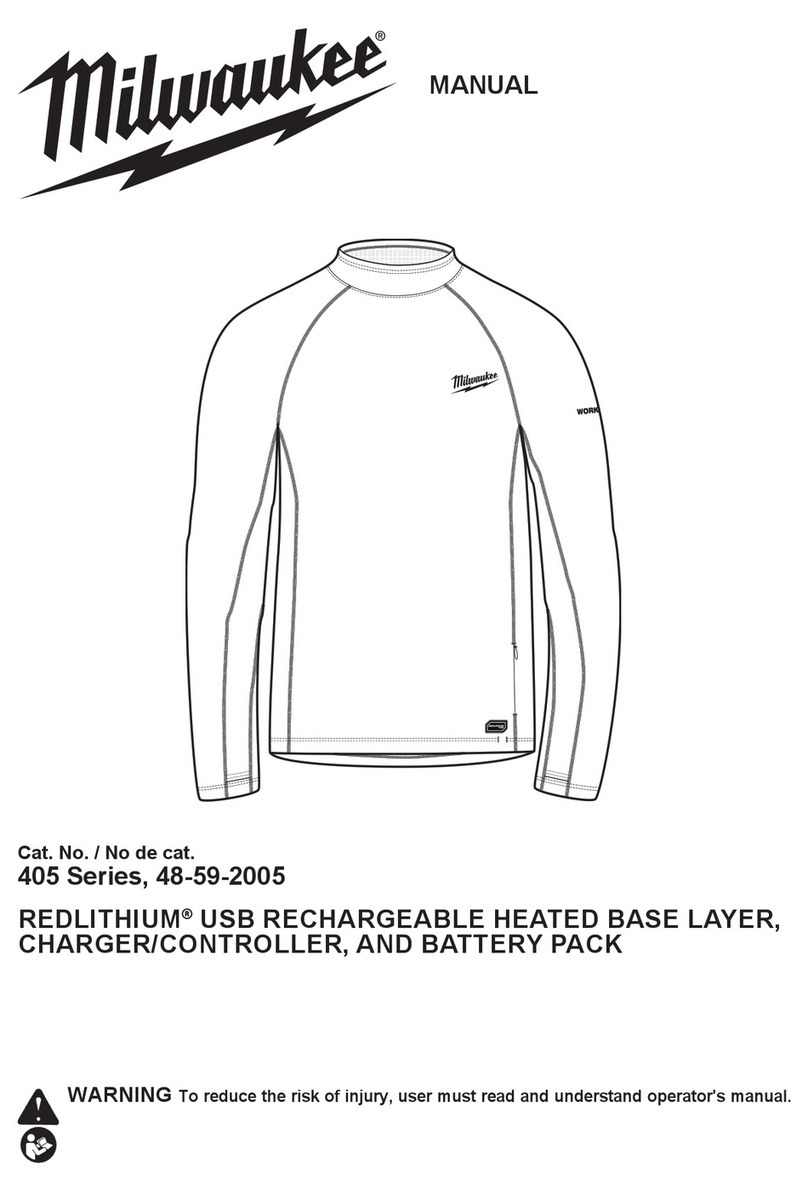 Milwaukee REDLITHIUM 405 Series manual