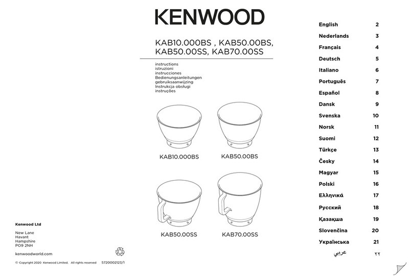 Kenwood KAB10.000BS instructions