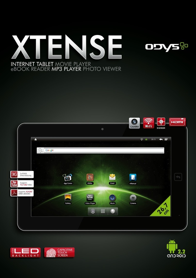 Odys XTENSE manual