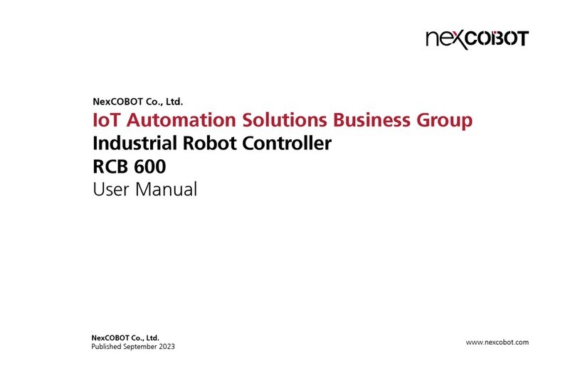 NEXCOBOT RCB600 user manual