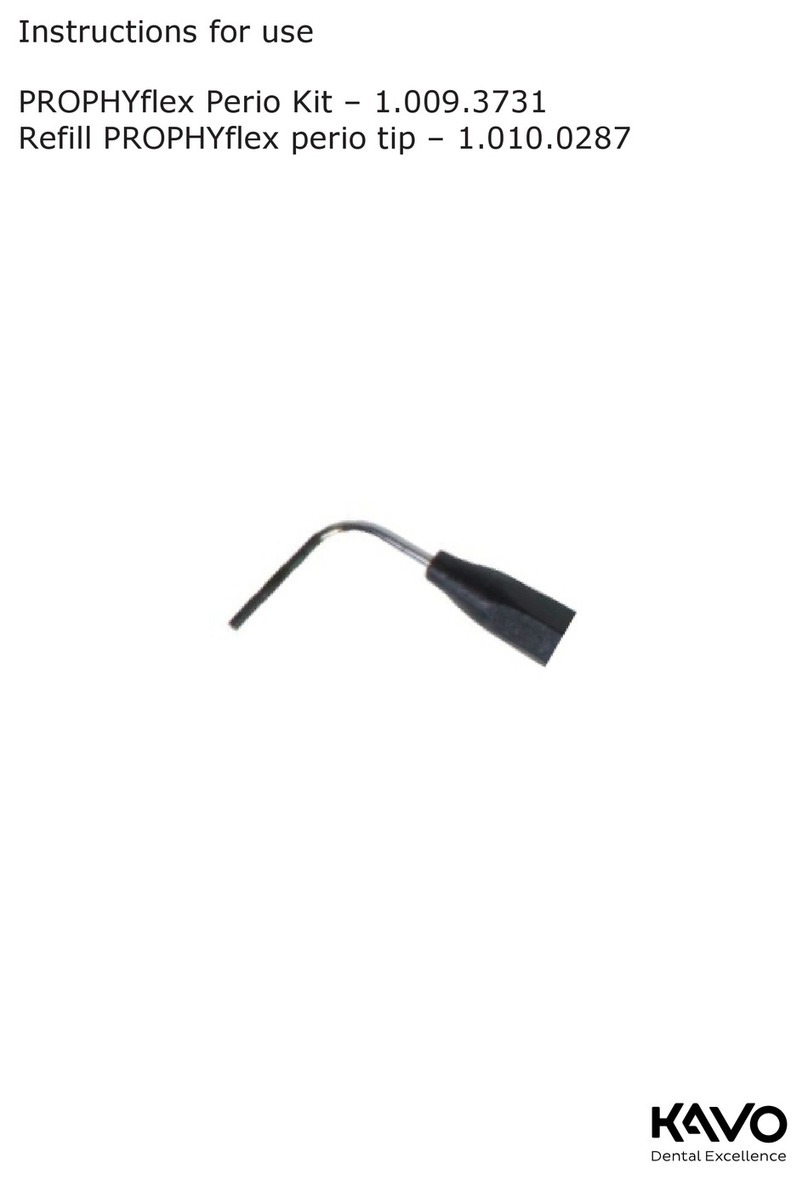 KaVo PROPHYflex 1.009.3731 Instructions for use