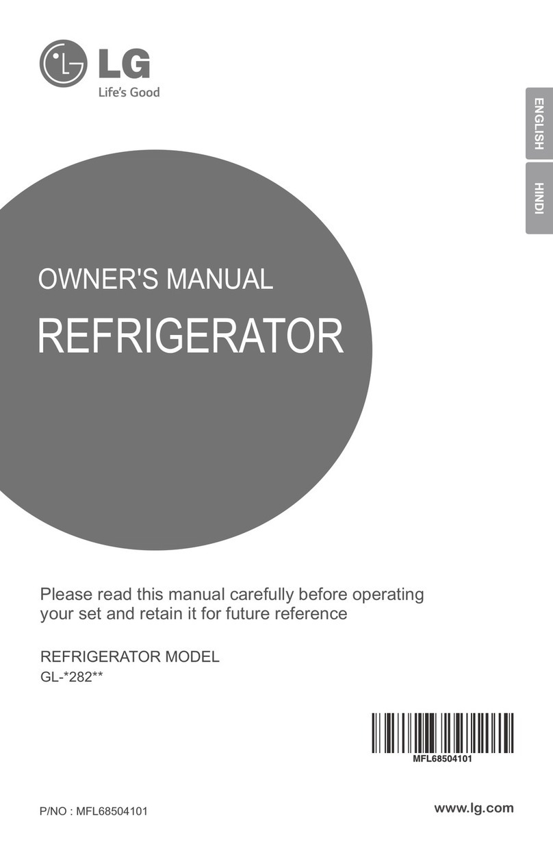 LG GL-B282SMCL User manual