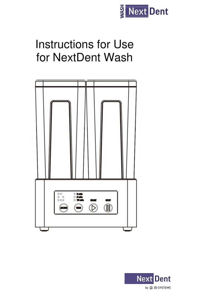 3D Systems NextDent Wash Instructions for use