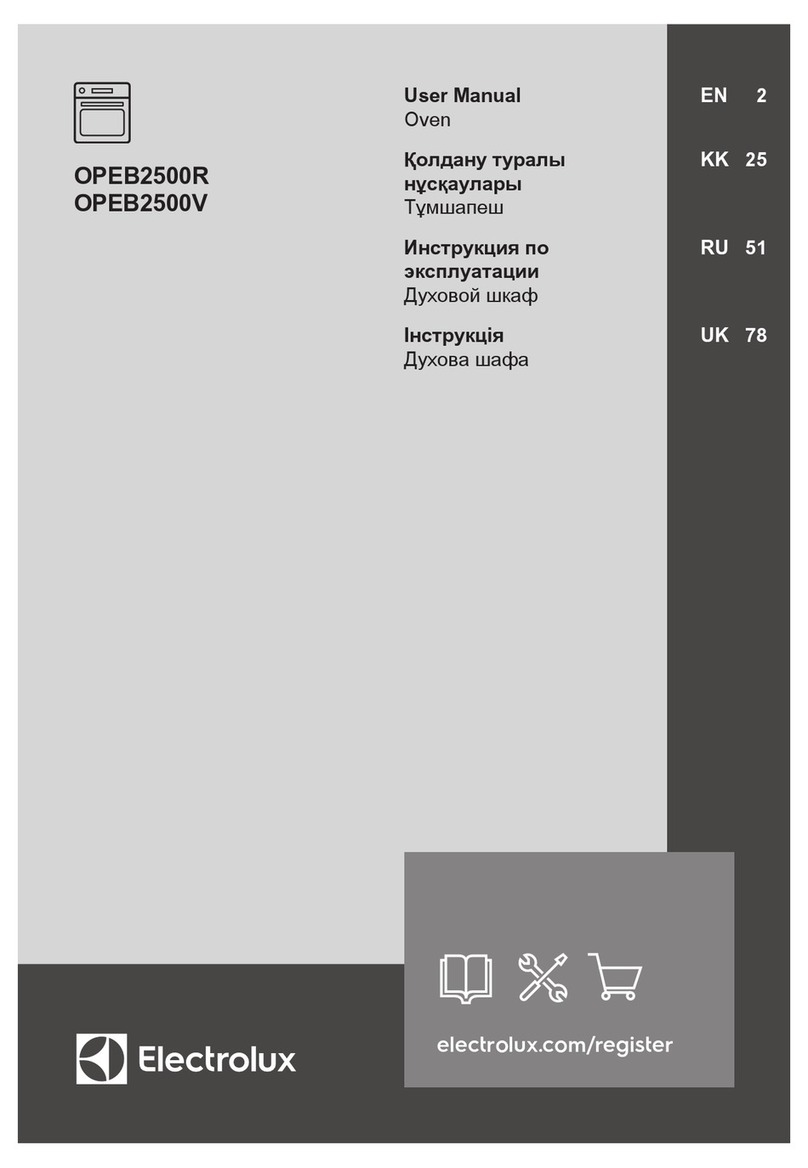 Electrolux OPEB2500R user manual
