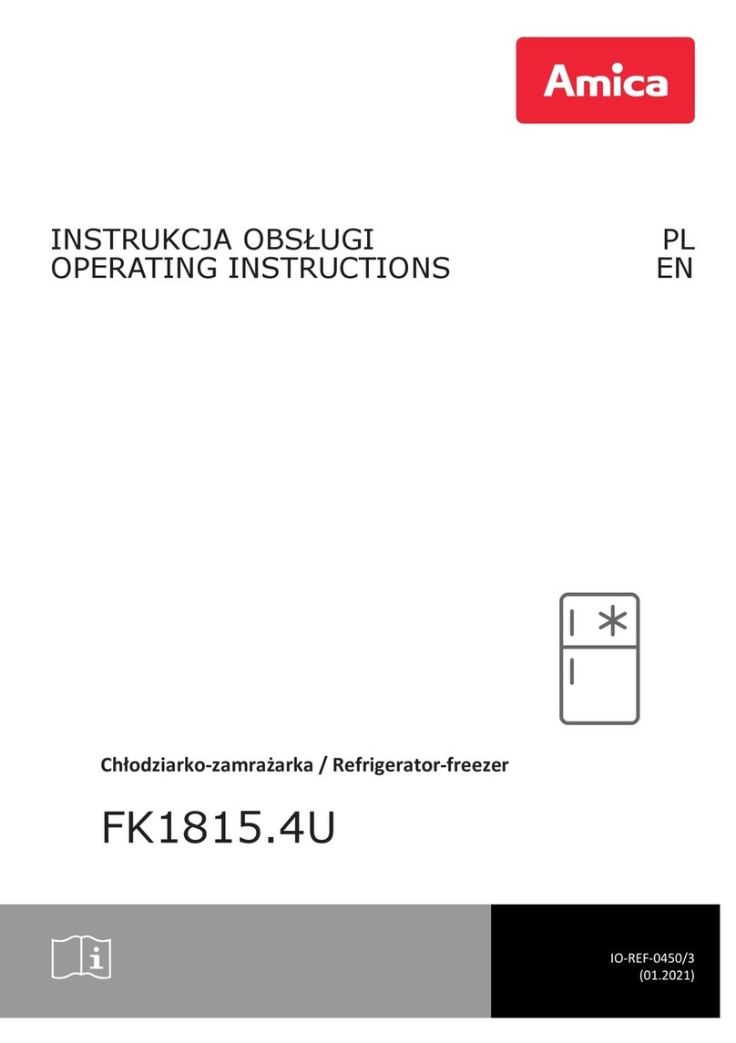 Amica FK1815 4U Series User manual