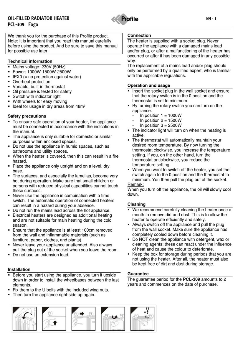 Profile Fogo User manual