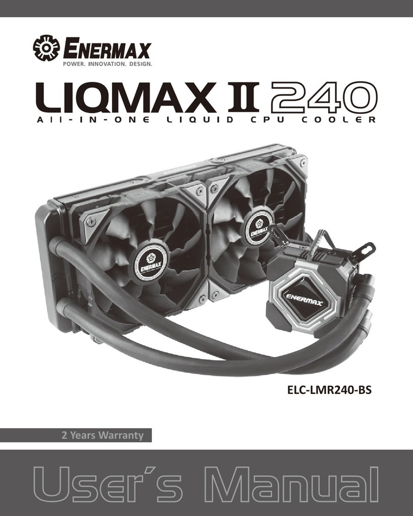ENERMAX LIQMAX II 240 User manual ENERMAX LIQMAX II 240 User manual