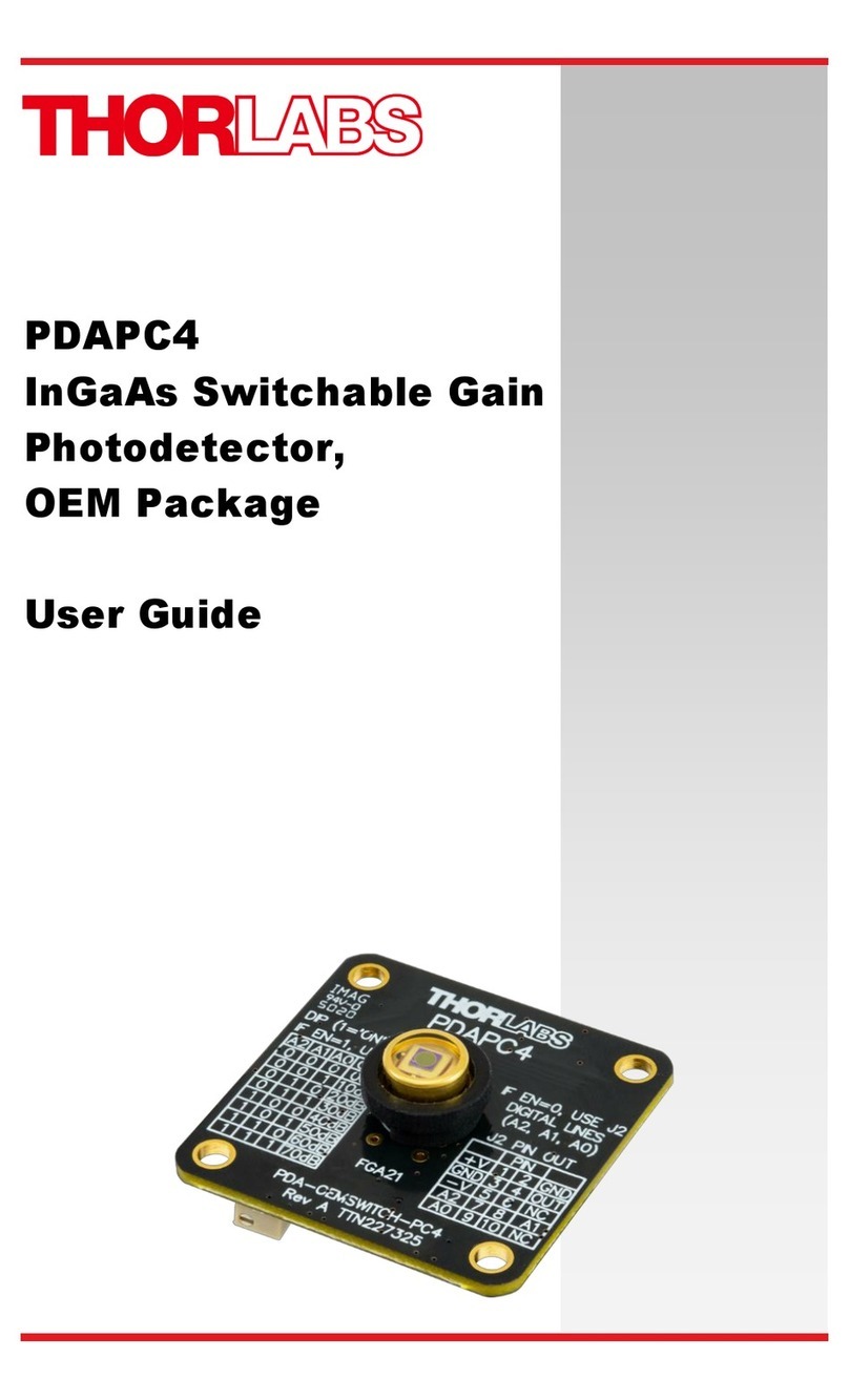 THORLABS PDAPC4 user guide
