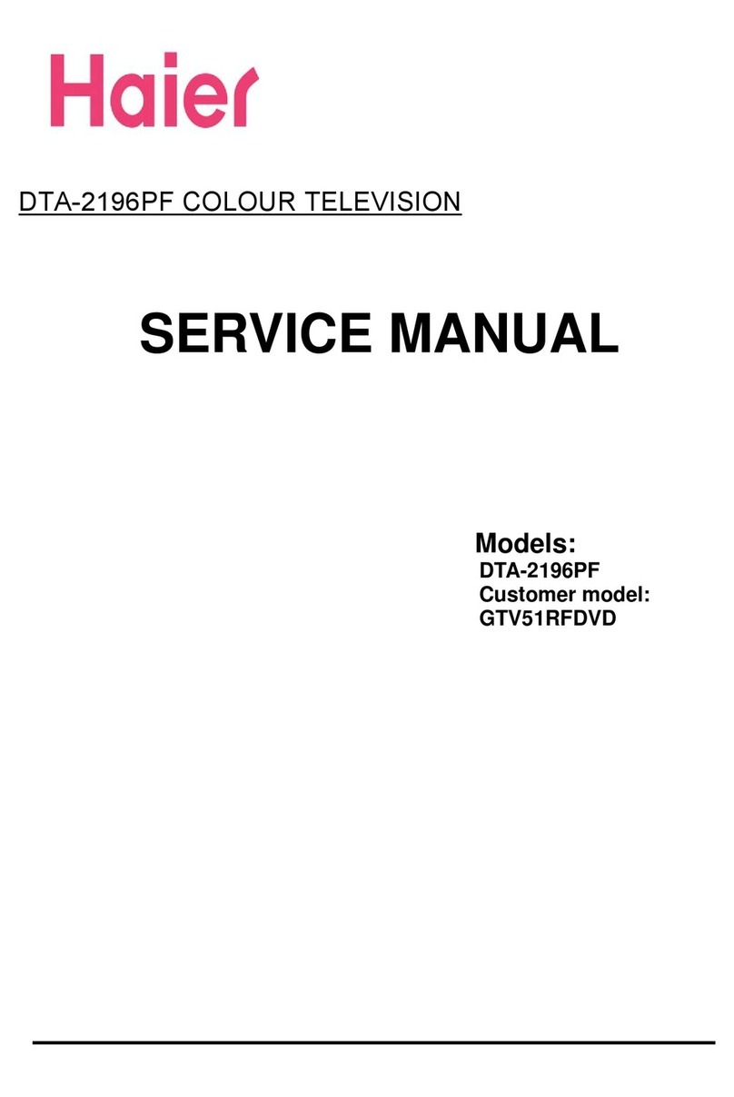 Haier DTA-2196PF User manual Haier DTA-2196PF User manual