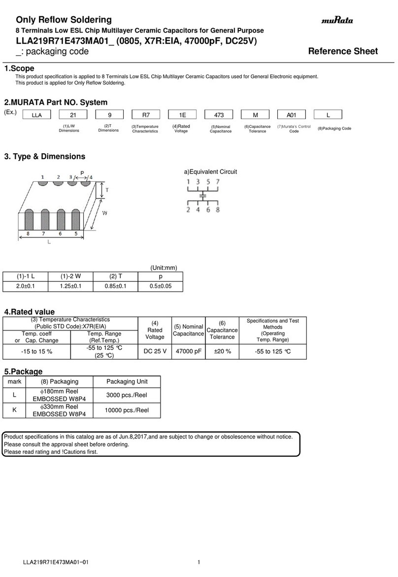 Murata LLA219R71E473MA01 Series User manual