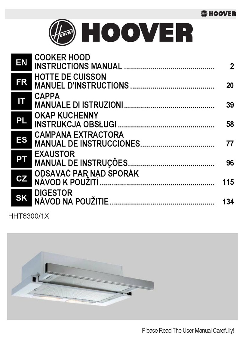 Hover HHT6300/1X instruction manual