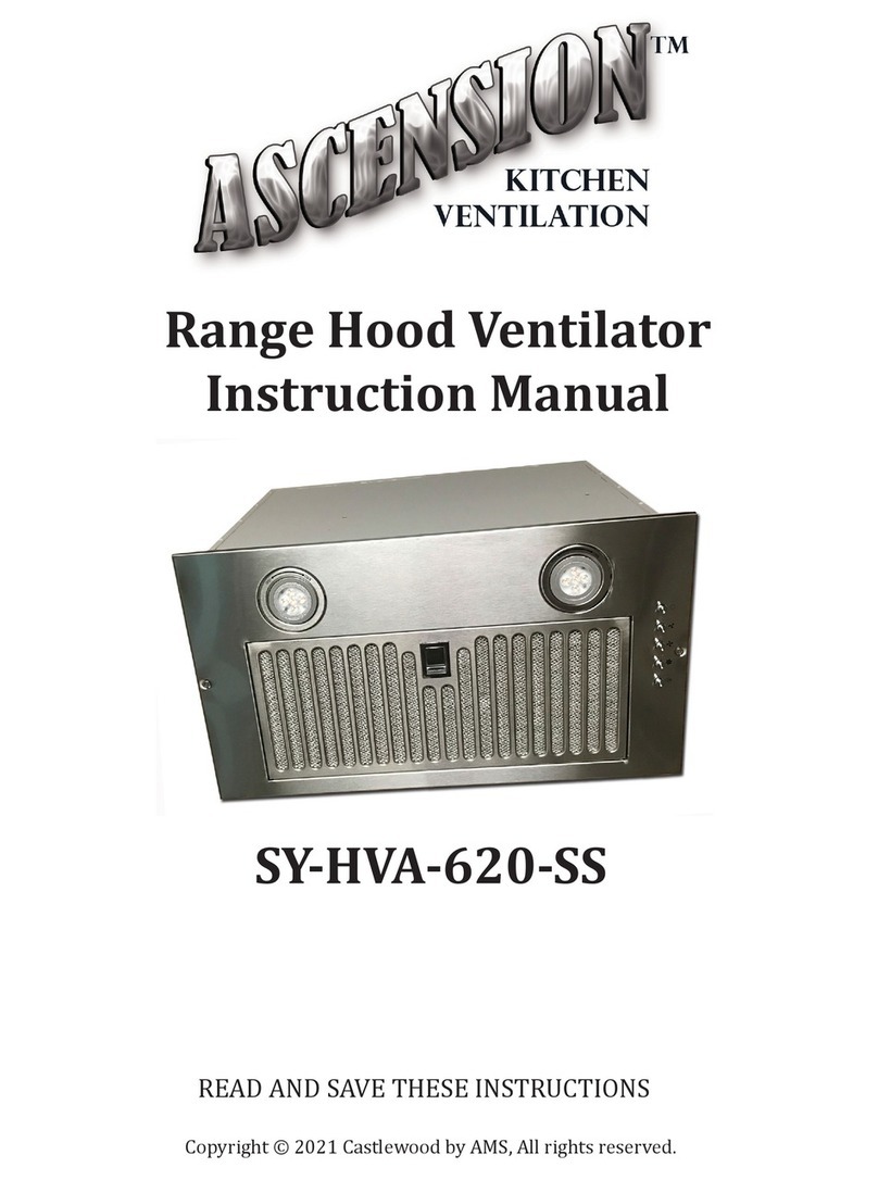 Ascension SY-HVA-620-SS instruction manual Ascension SY-HVA-620-SS instruction manual