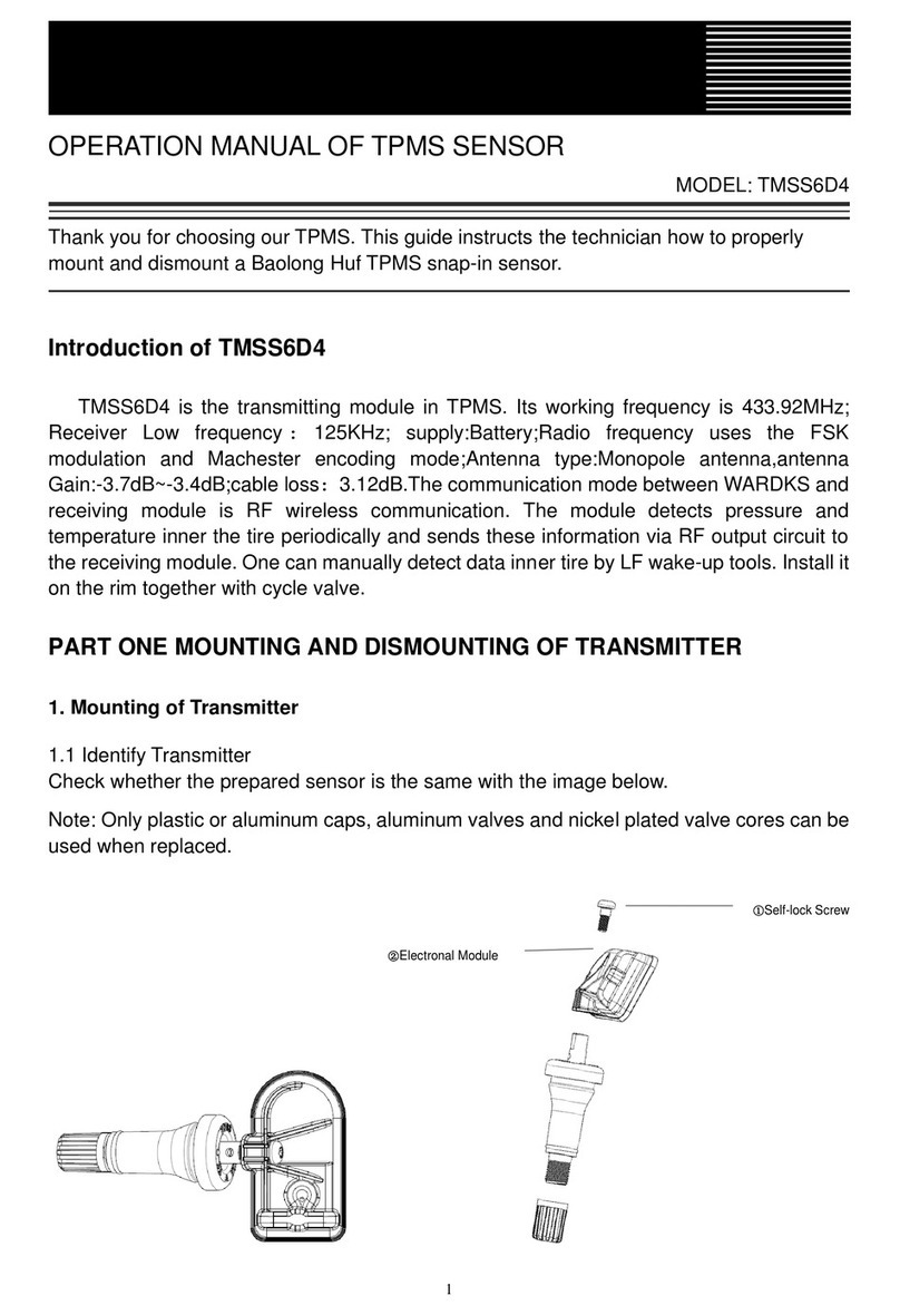 Baolong TMSS6D4 User manual