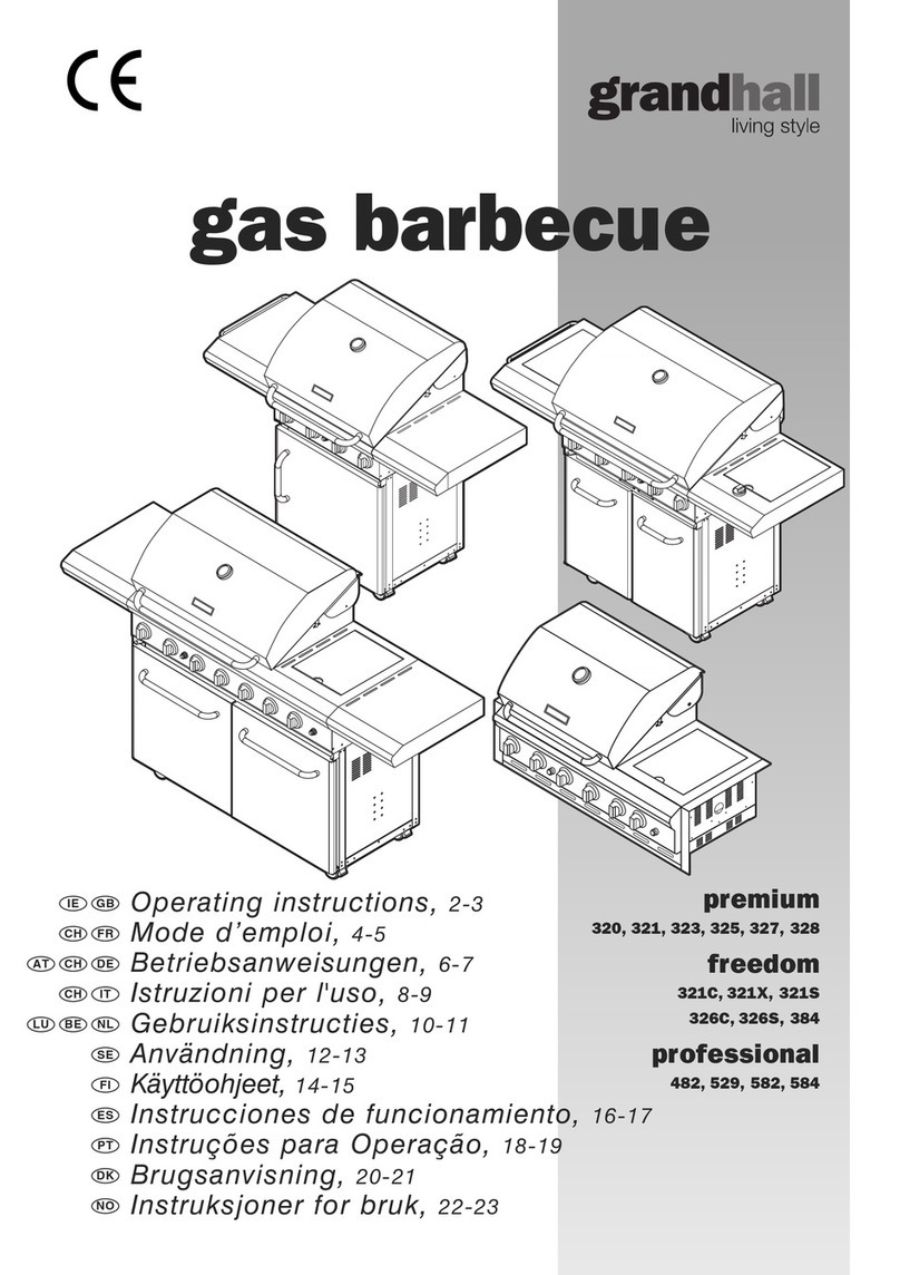 Grandhall premium 320 operating instructions