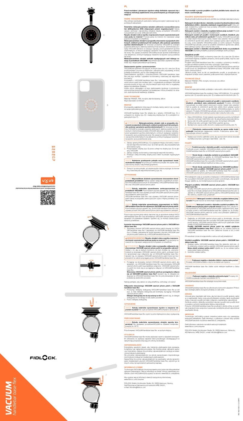 Fidlock VACUUM manual