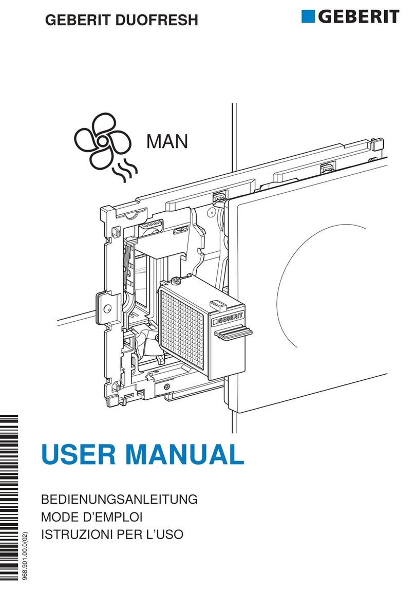 Geberit DuoFresh user manual