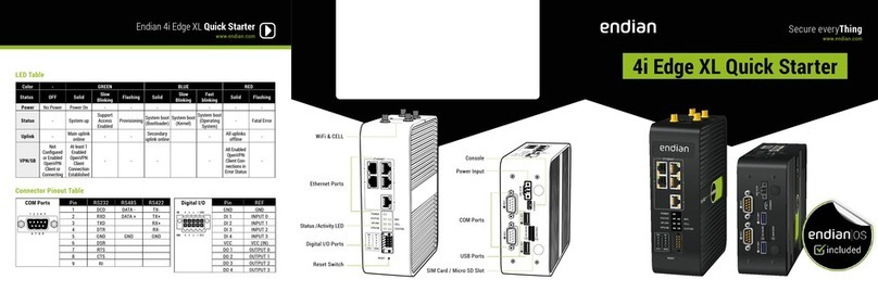 ENDIAN 4i Edge XL quick start